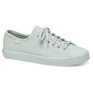 NWOT Keds x Kate Spade New York Kickstart Sneakers / Dusty Green Nubuck / 8.5